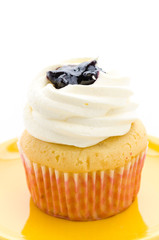 Cupcakes isolated on white background