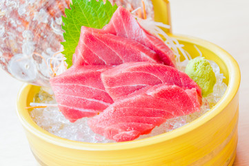 Tuna sashimi