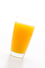 Orange juice glass