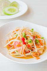 green papaya salad