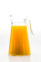 Orange juice glass