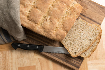 Bread fresh homemade