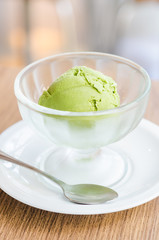 Ice cream green tea