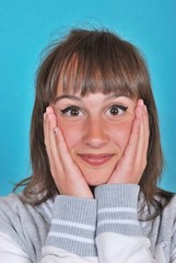 Surprised girl