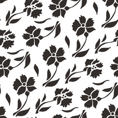 Vector Floral seamless pattern for your design