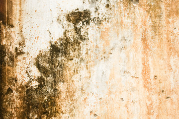 Worn messy textured wall