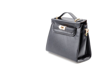 Handbag isolated white background