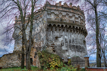 Obraz premium Tower of the castle if Ostrog