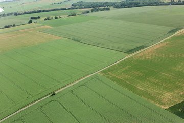 Fototapeta premium Vue d'en haut