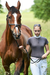 Obraz premium horse jumping