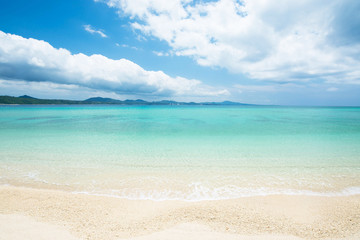 沖縄の海　21世紀の森ビーチ