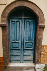 old door, bosa, sardinia, italy
