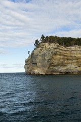 Fototapeta na wymiar Lake Superior Pictured Rocks