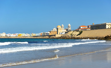 Panoramic view of Cadiz, Andalusia, Spain © joserpizarro