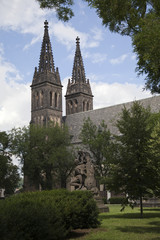 Fototapeta na wymiar Saint Peter and Paul Cathedral, Prague