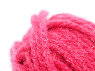 thread on white background