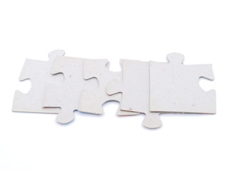 puzzle on white background