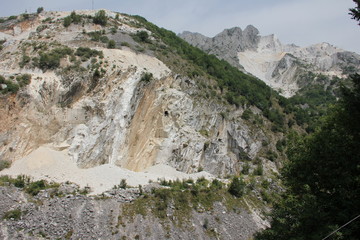 Steinbruch in Carrara