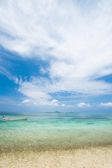 沖縄の海　備瀬海岸