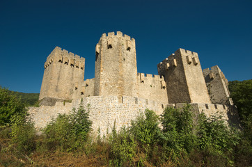 Fototapeta na wymiar Fortified Manasija Monastery, Serbia