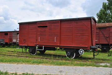 Fototapeta na wymiar Wagon kolejowy
