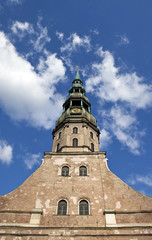 Fototapeta premium St. Peter's Church in Riga