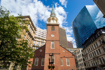 Fototapeta premium The Old South Meeting House in Boston
