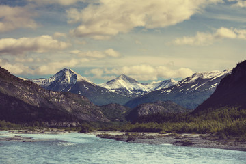 Mountains on Alaska