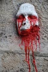 krwawa twarz © Pio Si