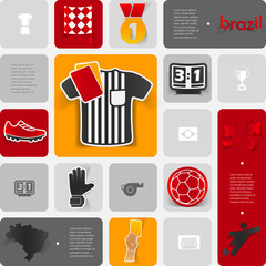 football, soccer infographic