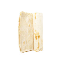 Armenian bread - Lavash isolated over white