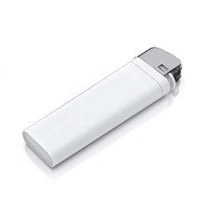 3D Lighter on White Background, Isolated