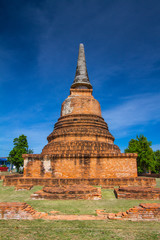 Ancient pagoda of Ayuttaya, Thailand. Over 300 years.