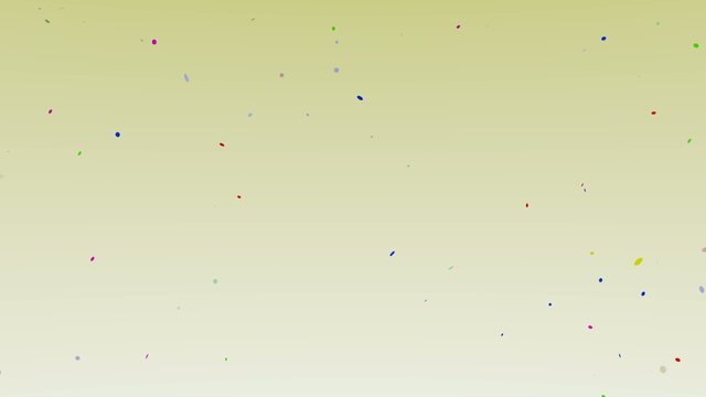 celebration background - flying confetti