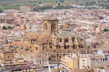 Fototapeta premium The Cathedral of Granada in Spain