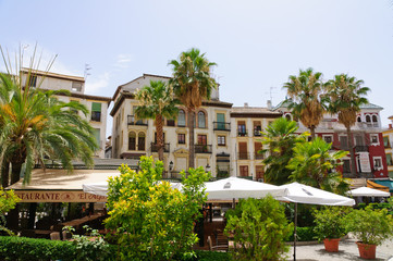 Old City of Granada in Spain