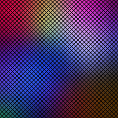 Abstract Geometrical Multicolored Background