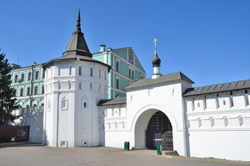 Крепостная стена Свято-Данилова монастыря в Москве