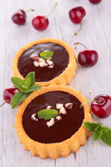 chocolate tart