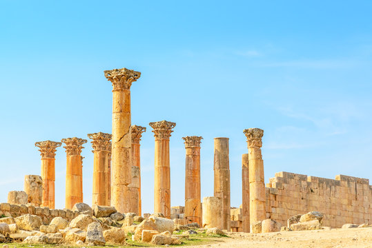 The Temple of Artemis is a Roman temple in Jerash, Jordan.