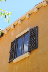 Fototapeta na wymiar Old window with vintage style.