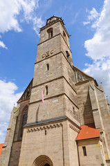 Fototapeta na wymiar St.Georgkirche in Dinkelsbühl, Germany