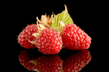Fresh raspberries