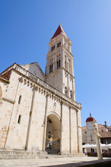 The katedrala sv. Lovre in Trogir, Croatia
