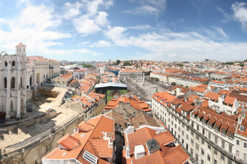 Naklejka na ściany i meble Portugalia - Lizbona