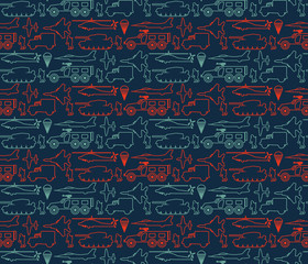 seamless military pattern 14