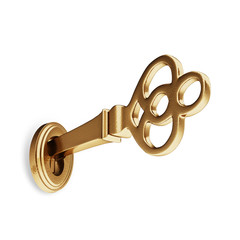 3D Ancient Golden Key