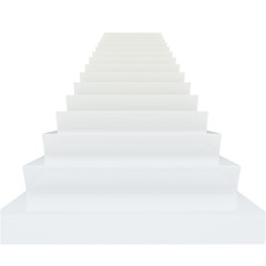White Staircase