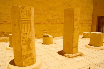 Luxor pillars