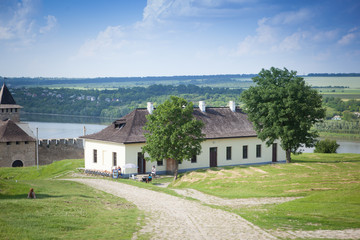 Traditional ukrainian rural house